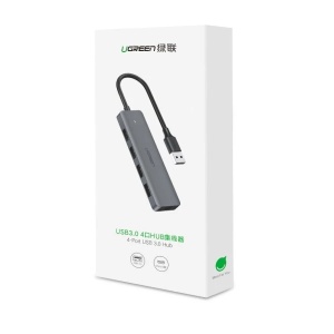 USB HUB Tip C 4 porta 3.0 USB Ugreen CM219/USB-C slim - Img 2