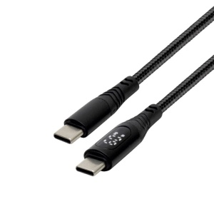 USB kabel sa displejem, USB-C/USB-C, 100W 1.2m