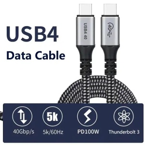 USB kabl tip C 0.5m thunderbolt 3 KT-USB4.05M - Img 3