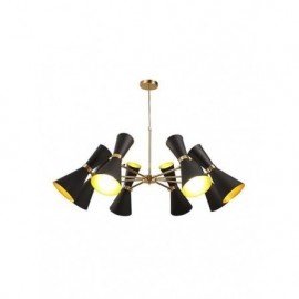 VESTA 230 LUSTER 6*E14 black/gold - Img 2