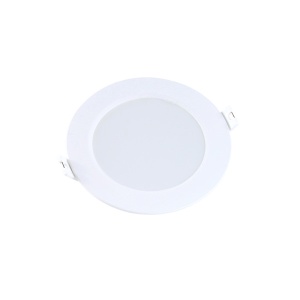 XLED 6W 6500K Ugradni okrugli LED panel plasticni ,660Lm,otvor 105mm,IP20