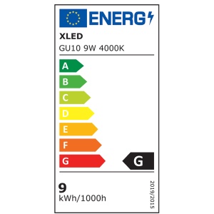 XLED GU10 9W 4000K LED Sijalica,220V,700Lm,Bela - Img 2