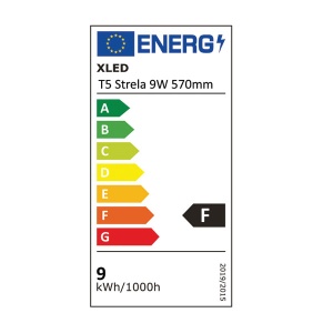XLED T5 Strela 9W 570mm 3CCT 3000-6500K/220-240V - Img 2