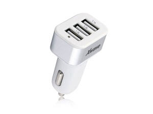 Xwave C22-3 USB brzi auto punjač/Triple 3xUSB 2,1/2A/1,5A/Za mobilne i tablet - Img 1