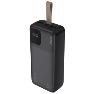 Xwave GoEnergy 30d black Power bank eksterna baterija 30000mAh/20W/PD3.0/QC3.0/3A/2 xUSB/Type-C