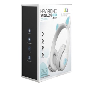 Xwave L400 white Bluetooth slušalice stereo sa mikrofonom/v5.3/Aux/microSD - Img 2