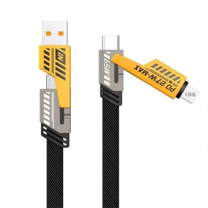 Xwave univerzalni Kabl 65W 1m USB za brzo punjenje (usbA-usbC, usbC-usbC, usbA-Iphone, usbC-Iphone ) - Img 3