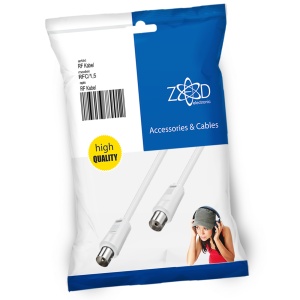ZED electronic Antenski kabel sa RF - konektorima, 1.5 met - RFC/1,5 - Img 1
