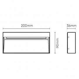 Zidna LED lampa 5.6W - Img 4