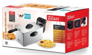 Zilan ZLN1819 Friteza od nerðajuceg èelika,2180W, kapaciteta 3 litra, zaštita od pregreva - Img 3