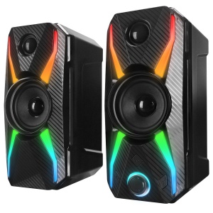 Zvučnici 2.0 Rampage RMS-X5 3Wx2 USB RGB - Img 1
