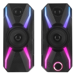 Zvučnici 2.0 Rampage RMS-X5 3Wx2 USB RGB - Img 4