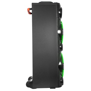 Zvucnik Mikado MD-104KP 200W, 12V 14000mAh USB, Bluetooth, micro SD crni - Img 4