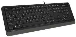 A4-FK10 US GREY A4Tech Fstyler Multimedia comfort tastatura, FN funkcije, vodootp. US-LAYOUT, USB - Img 2