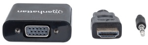 Adapter Manhattan 151559 HDMI/M - VGA/F + Audio - Img 3