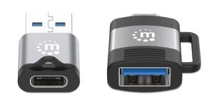 Adapter Manhattan 356329 USB 3.0 - USB-C M/F - F/M set 2 adaptera - Img 3