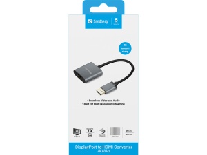Adapter Sandberg DisplayProt 1.4- HDMI M/F 2.0 4K 509-19 - Img 2