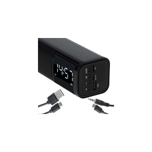 ADLER AD1191 BUDILNIK SA ALARMOM SD USB I ZVUČNIKOM 2X5W - Img 2