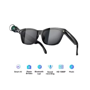AI Smart naočare Blackview BV100 8Mpx/Bluethoot/AI asistent/Zvučnici/Crne - Img 2