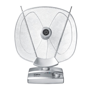 Antena Iskra G2235-07 sobna sa pojacalom, UHF/VHF, dobit 36dB, 220v + 12v FO - Img 1