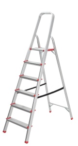 ATON Aluminijumske sklopive platformske merdevine 5+1 1.19m ATN-DLH106