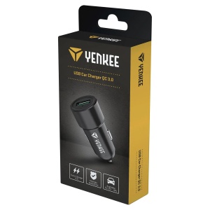 Auto Punjač YENKEE YAC 2030 USB C3.0 - Img 3