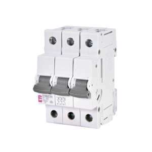Automatski osigurač 3P ETI C 10A 6KA