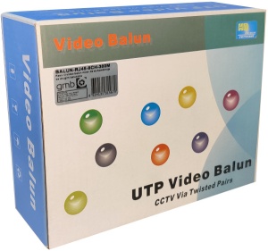 BALUN RJ45-8CH-300M Gembird balun za 8 kamere (AHD/CVI/TVI) do 5 megapiksela cena za komad - Img 3