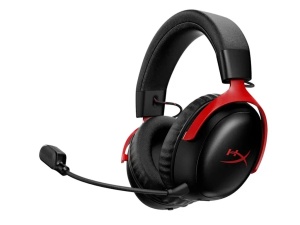 Bežične gaming slušalice HyperX Cloud III S crno-crvene A59Z0AA