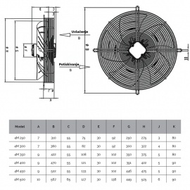 BVN-VENTILATOR SF-4M 350S ASPIRANTE - Img 3