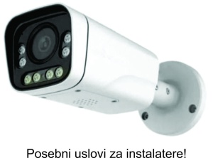 CAM-IP5MP-HAB75A GMB kamera 5mp Motor Zoom 2.8-12mm-F1.6 P6Slite, Dual LED, Full color POE MIC, 50m - Img 1