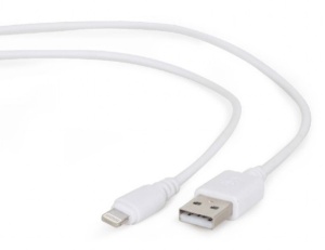 CC-USB2-AMLM-W-1M Gembird USB 2.0 A-plug to 8-pin usb Apple iphone cable 1M White - Img 2
