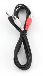 CCA-458-1.5M Gembird 3.5mm stereo plug to 2 phono plugs audio kabl 1.5m - Img 2