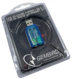 CMP-SOUNDUSB13 ** Gembird USB 5.1 3D zvucna karta, zamenjuje audio kontrolor u PC (223) - Img 2