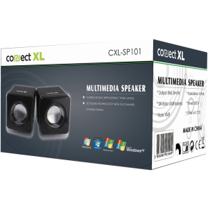 Connect XL Zvučnik, set, 2.0, USB 5V, boja crna - CXL-SP101 - Img 2