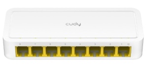 Cudy FS108D LAN 8-Port 10/100 Switch auto-negotiation RJ45 ports - Img 1