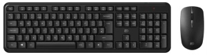 Cudy MK200 Black set mis + tastatura Full size DPI 800 1200 1600 - Img 1