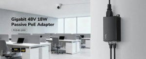Cudy POE48-18W,Gigabitni pasivni PoE adapter,10/100/1000 Mbps