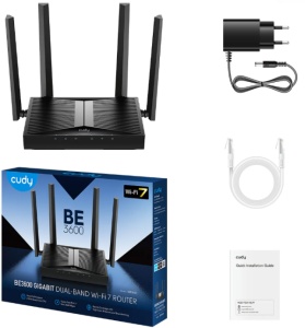 Cudy WR3600,BE3600 Gigabit Wi-Fi 7 Router,4-Stream Dual-Band,2882 Mbps + 688 Mbps Wi-Fi - Img 3