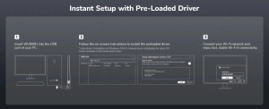 Cudy WU900H,AX900 Wi-Fi 6 Bluetooth 5.4 USB adapter sa visokim pojaèanjem,V1.0, 600 Mbps + 286 Mbp - Img 3