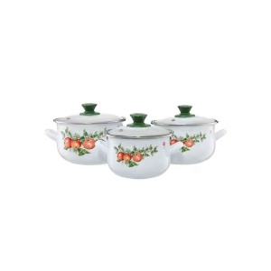 DAJAR DJ35248 SET ŠERPI 1/3 BELE SA MOTIVOM 6 DELOVA - Img 3