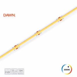 DAWN LED TRAKA HL COB WW 24V IP20 (5met, 4.8W/m, 8mm) - Img 2