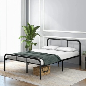 Domaro Metalni krevet 140x190cm sa uzglavljem - Img 2