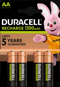 Duracell 1300mAh AA R3 MN2400, punjive NiMH baterije (rechargeable) PAK4 (cena po kom.)