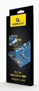 EE18-M2S3PCB-01 M.2 (NGFF) to Mini SATA 1.8 SSD adapter card - Img 3