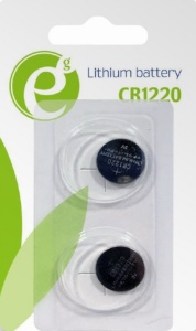 EG-BA-CR1220-01 ENERGENIE CR1220 Lithium button cell battery 3V PAK2 (cena po kom.)