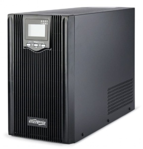 EG-UPS-PS3000-02 Gembird UPS sa stabilizatorom 3000VA (2400W) pure sine wave, LCD, USB, black - Img 2