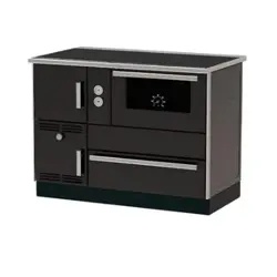 Etažni šporet Alfa Plam Term 35 ECO, desni, antracit - Img 3