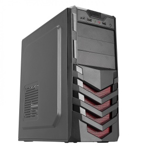 EVEREST Office kuciste sa napajanjem 250W crno 720R Peak