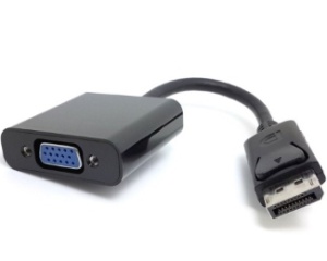 FAST ASIA Adapter-konvertor DisplayPort (M) - VGA (F) crna - Img 1